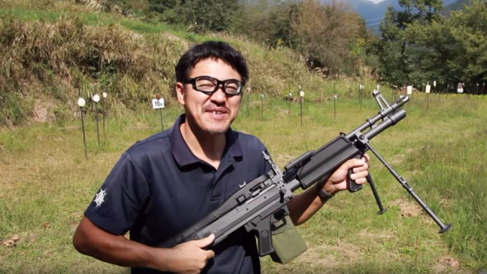日本壕堺大叔:M60E4(MK43) A&K AEG命中精度